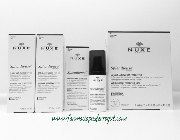 nuevalínea splandieuse de nuxe